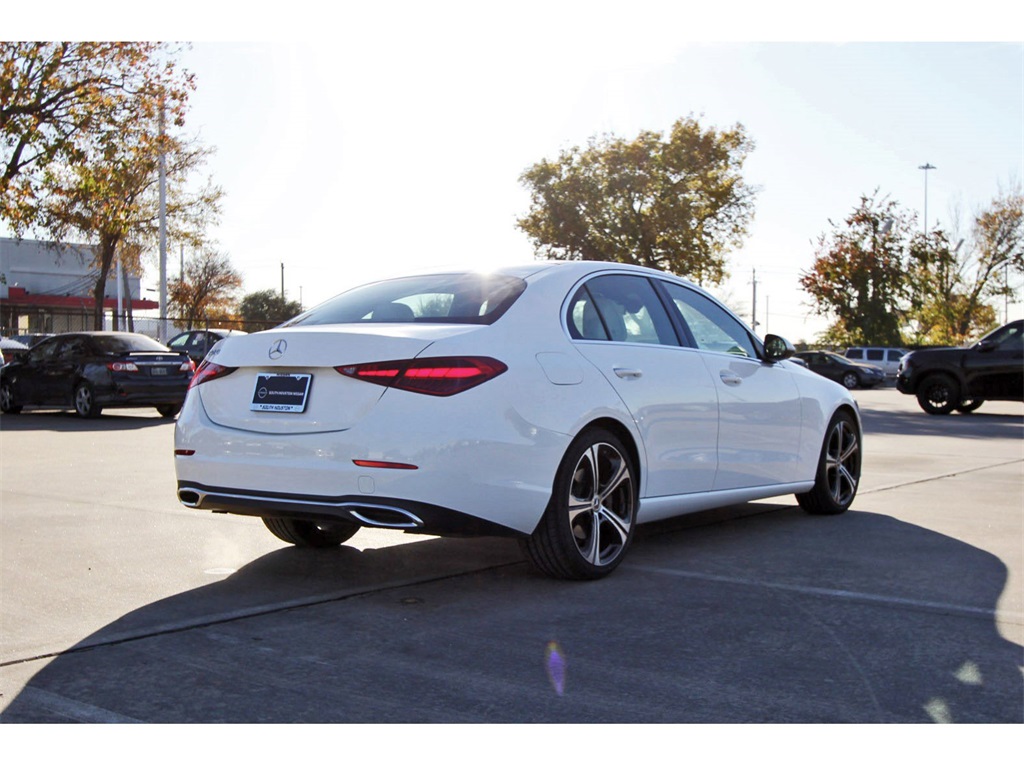 2023 Mercedes-Benz C-Class C 300 White at Mac Haik CDJR North Houston