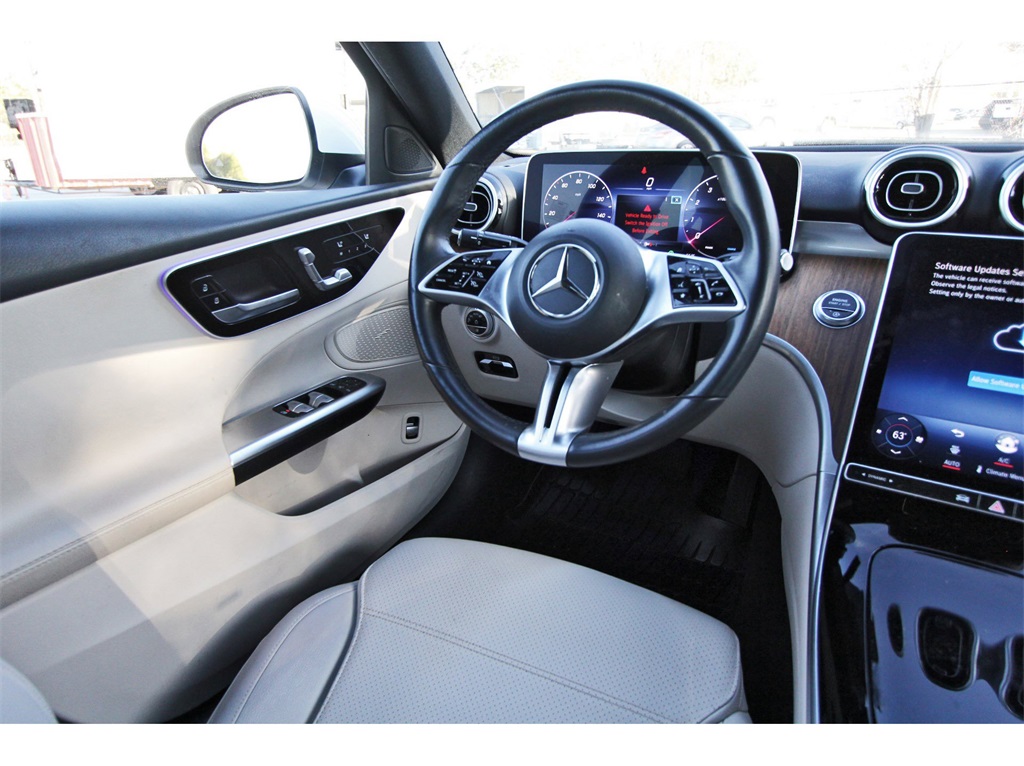 2023 Mercedes-Benz C-Class C 300 White at Mac Haik CDJR North Houston