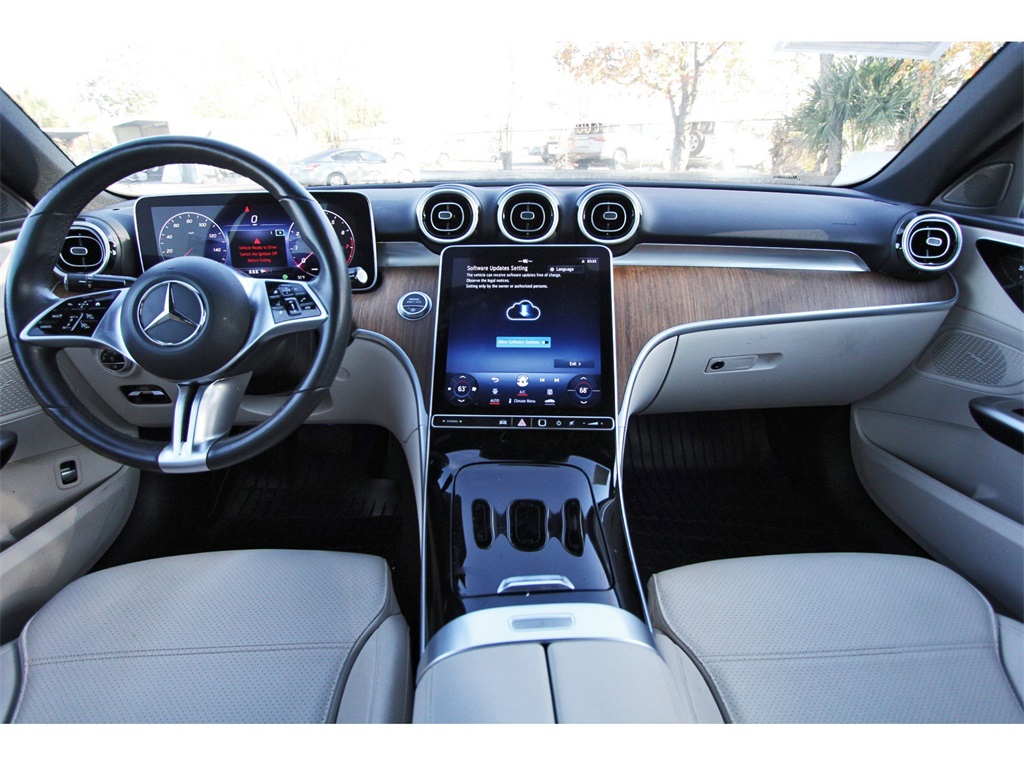 2023 Mercedes-Benz C-Class C 300 White at Mac Haik CDJR North Houston