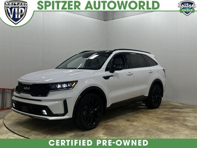Glacial White Pearl 2023 Kia Sorento SX AWD SUV / Crossover All-Wheel Drive 8-Speed Dual Clutch
