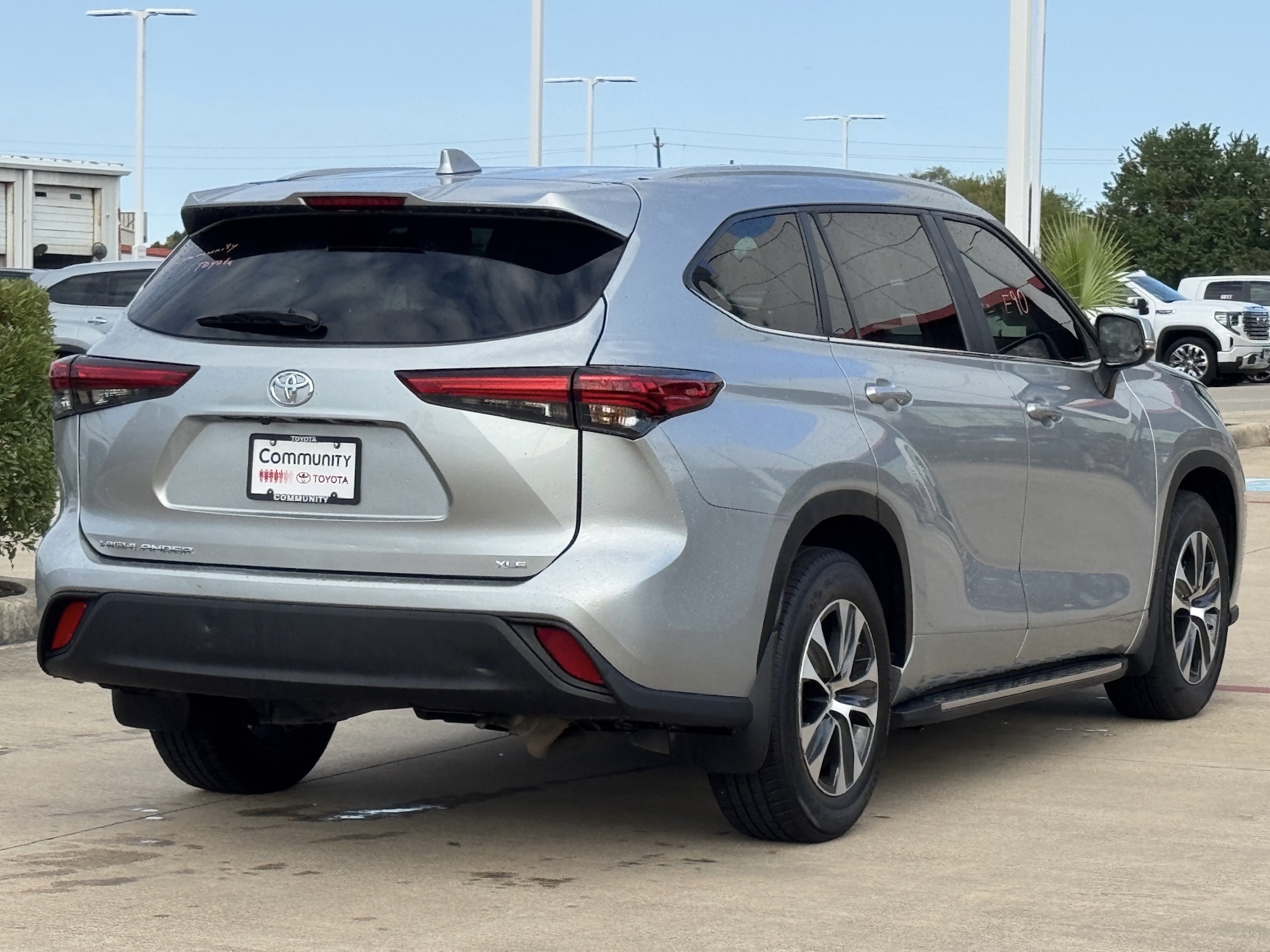 2023 Toyota Highlander XLE Silver at Parkway Family Mazda