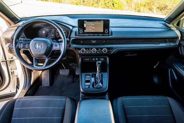 2024 Honda CR-V Hybrid Sport White at Community Toyota