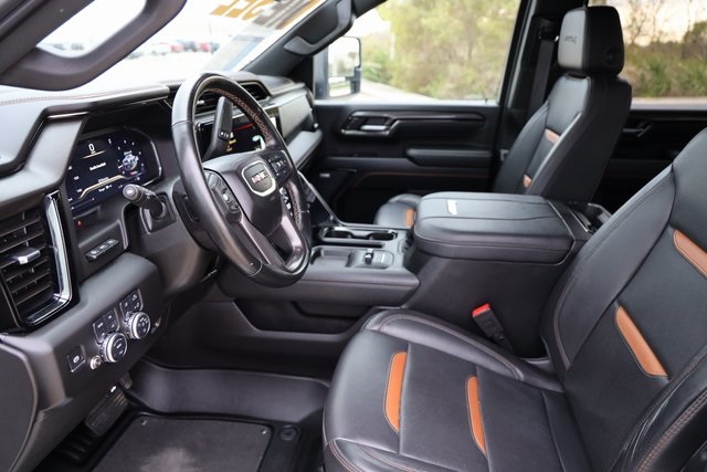 2025 GMC Sierra 3500HD AT4 White at Central Houston Nissan