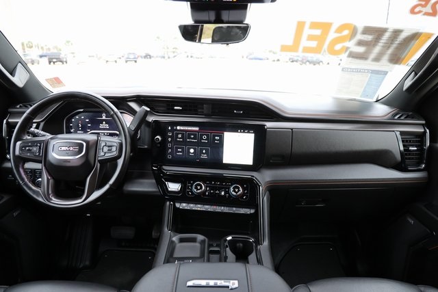 2025 GMC Sierra 3500HD AT4 White at Central Houston Nissan