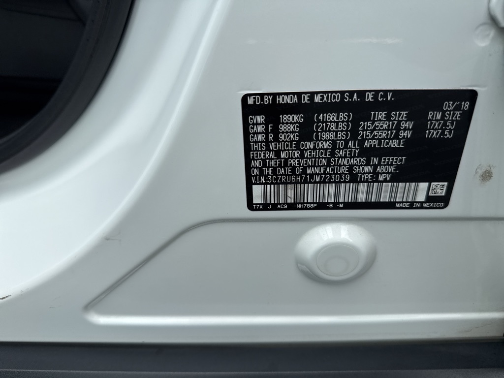 2018 Honda HR-V
