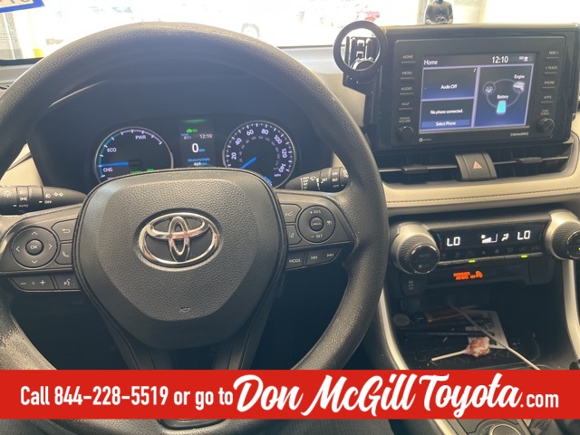 2021 Toyota RAV4 Hybrid XLE Blue at Baytown Hyundai