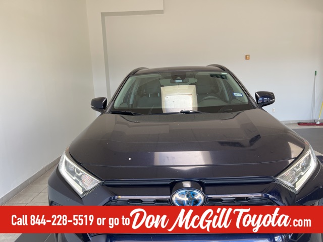 2021 Toyota RAV4 Hybrid XLE Blue at Baytown Hyundai