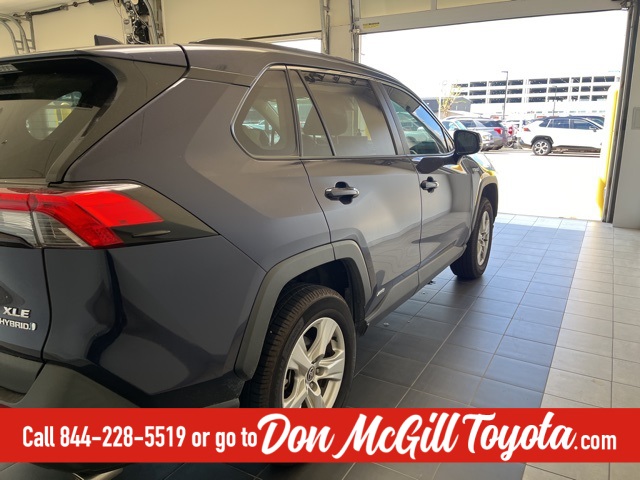 2021 Toyota RAV4 Hybrid XLE Blue at Baytown Hyundai