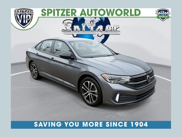 Platinum Gray Metallic 2022 Volkswagen Jetta 1.5T Sport FWD Sedan Front-Wheel Drive 8-Speed Automatic