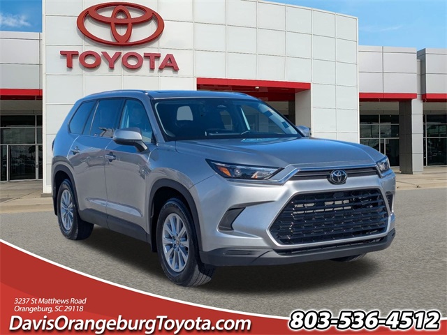 2025 Toyota Grand Highlander XLE Silver at Davis Toyota of Orangeburg