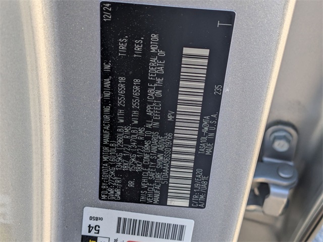 2025 Toyota Grand Highlander XLE Silver at Davis Toyota of Orangeburg