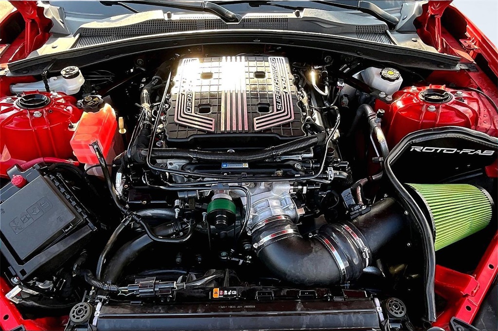2021 Chevrolet Camaro ZL1 Red at Monument Chevrolet