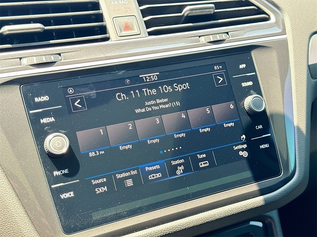 2024 Volkswagen Tiguan 2.0T SE Silver at Joe Myers Mazda Kia