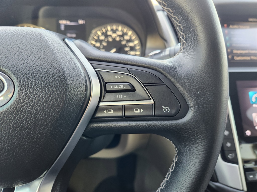 2020 INFINITI Q50 3.0t LUXE White at North Houston Mitsubishi