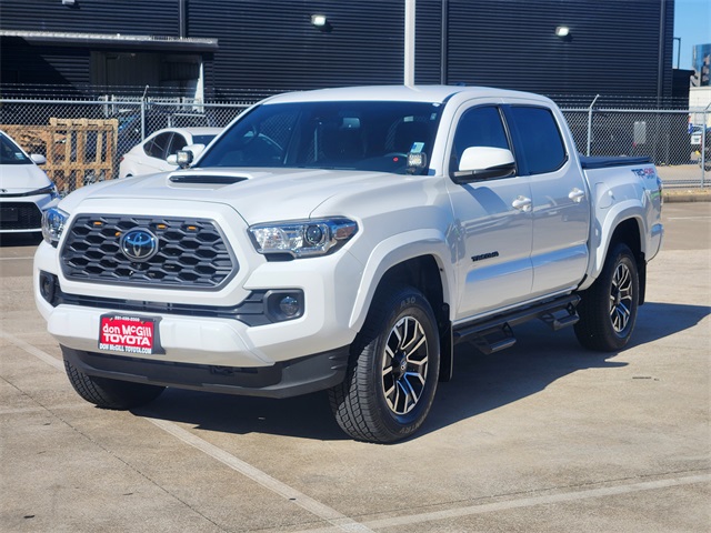 2023 Toyota Tacoma TRD Sport White at Baytown Hyundai