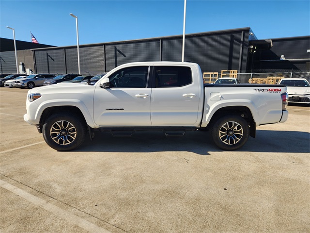 2023 Toyota Tacoma TRD Sport White at Baytown Hyundai
