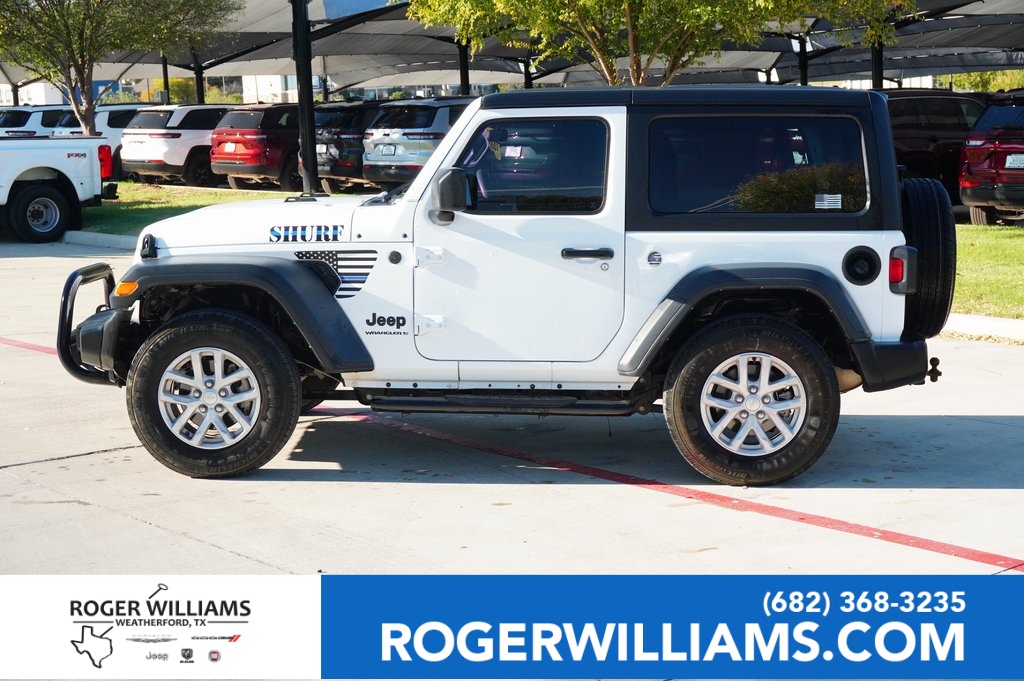 Used Car 2023 Jeep Wrangler  Sport S For Sale Under $30,000 In Weatherford, Texas