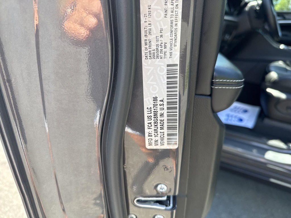 2021 Jeep Grand Cherokee L