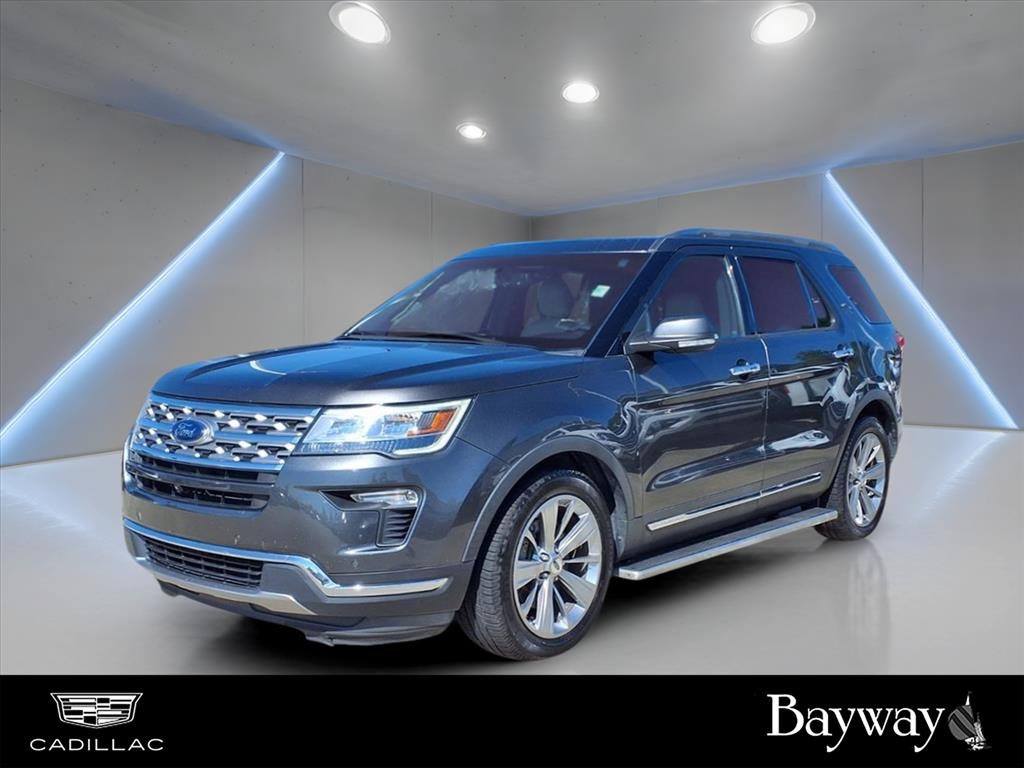 2018 Ford Explorer Limited Gray at DeMontrond Automotive Group