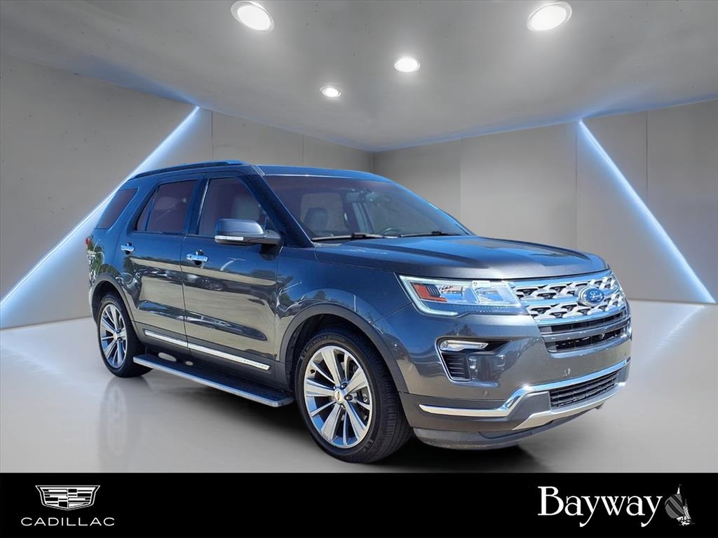 2018 Ford Explorer Limited Gray at DeMontrond Automotive Group
