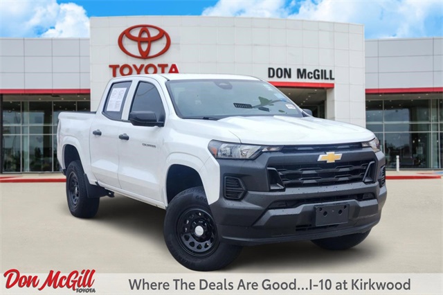 2024 Chevrolet Colorado Work Truck White at Don McGill Toyota
