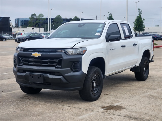 2024 Chevrolet Colorado Work Truck White at Don McGill Toyota