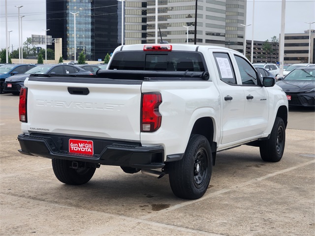 2024 Chevrolet Colorado Work Truck White at Don McGill Toyota