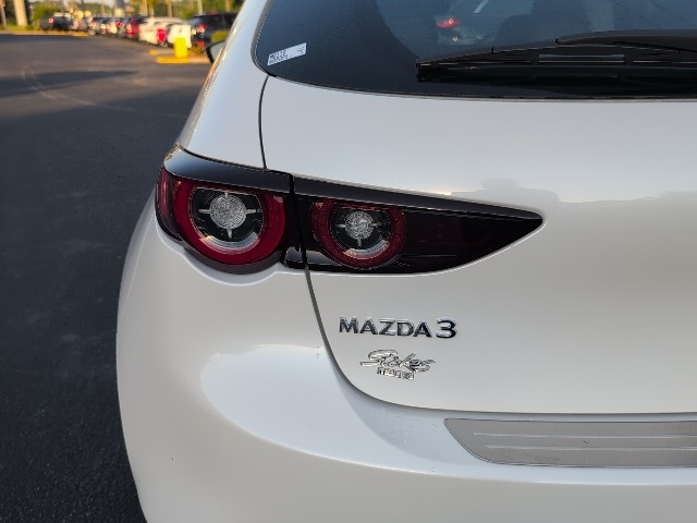 2025 Mazda Mazda3 2.5 S Preferred Package White at Stokes Mazda