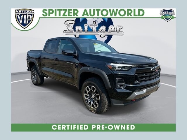 Black 2023 Chevrolet Colorado Pickup Truck Four-Wheel Drive 8-Speed Automatic