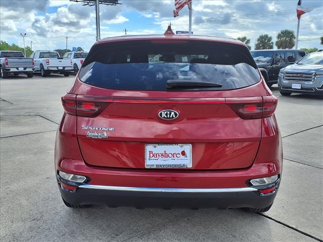 2021 Kia Sportage LX Red at Community Kia