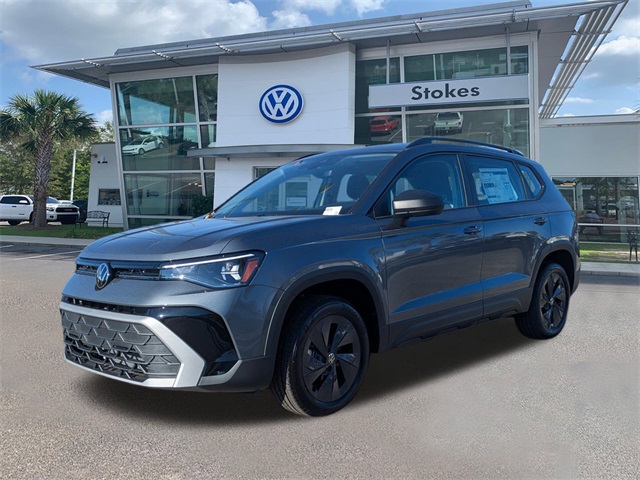 2026 Volkswagen Taos 1.5T S Gray at Stokes Volkswagen