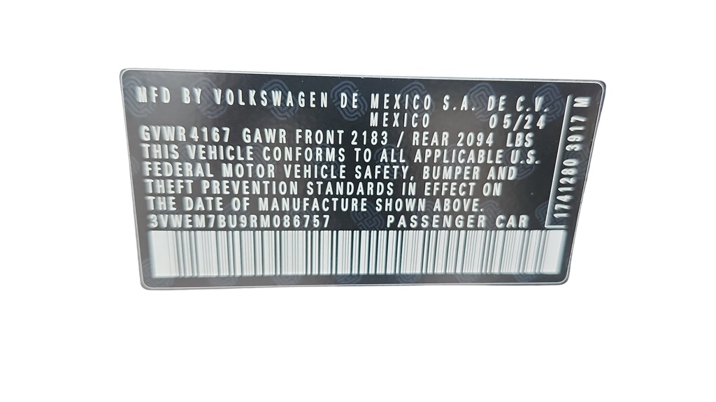 2024 Volkswagen Jetta