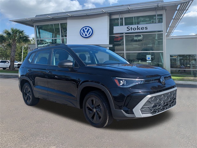 2026 Volkswagen Taos 1.5T S Black at Stokes Volkswagen