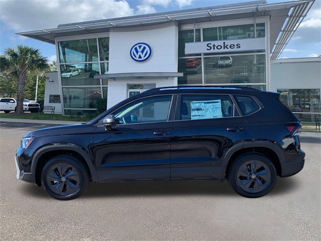 2026 Volkswagen Taos 1.5T S Black at Stokes Volkswagen