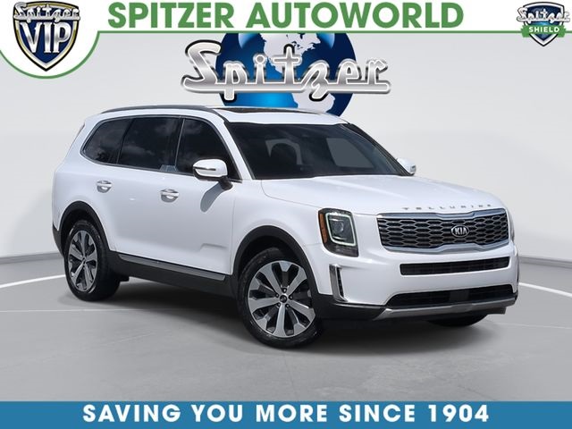 Glacial White Pearl 2021 Kia Telluride SUV / Crossover All-Wheel Drive 8-Speed Automatic
