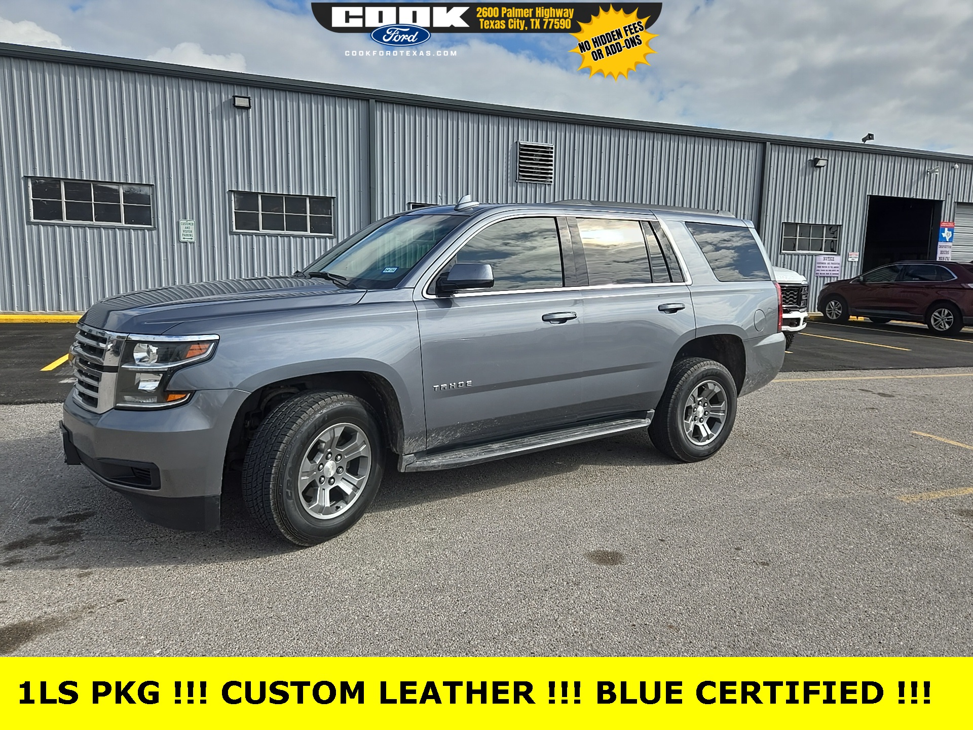 2019 Chevrolet Tahoe LS Gray at Bayway Chrysler Dodge Jeep Ram