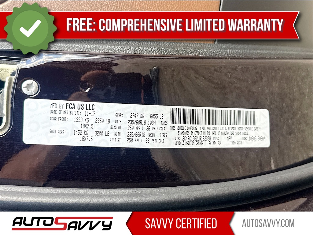 2018 Chrysler Pacifica Limited Red at AutoSavvy Houston Northwest