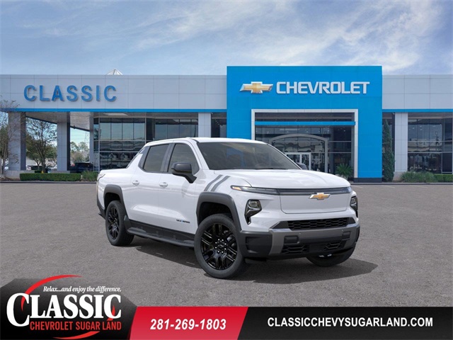 2026 Chevrolet Silverado EV LT White at Classic Elite Chevrolet Sugar Land
