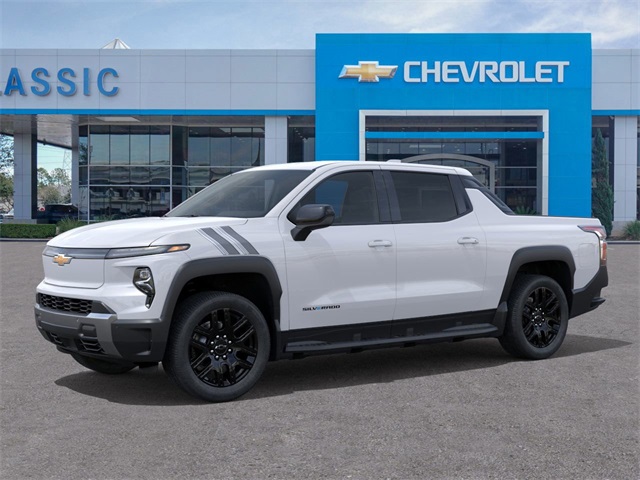 2026 Chevrolet Silverado EV LT White at Classic Elite Chevrolet Sugar Land