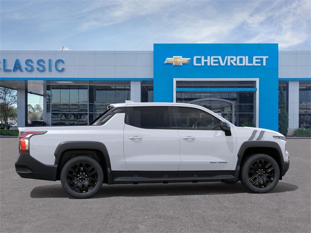 2026 Chevrolet Silverado EV LT White at Classic Elite Chevrolet Sugar Land