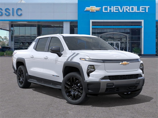 2026 Chevrolet Silverado EV LT White at Classic Elite Chevrolet Sugar Land