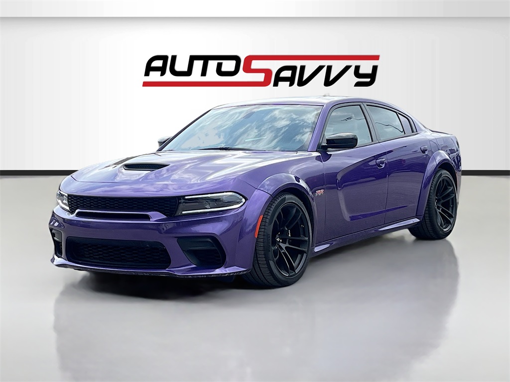 2023 Dodge Charger R/T Scat Pack Widebody Purple at Victoria Chrysler Dodge Jeep Ram