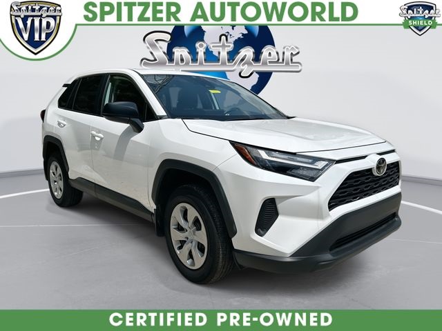 White 2025 Toyota RAV4 SUV / Crossover All-Wheel Drive 8-Speed Automatic