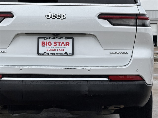 2021 Jeep Grand Cherokee L Limited White at Mac Haik CDJR North Houston