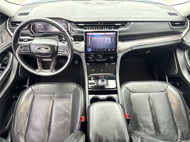 2021 Jeep Grand Cherokee L Limited White at Mac Haik CDJR North Houston