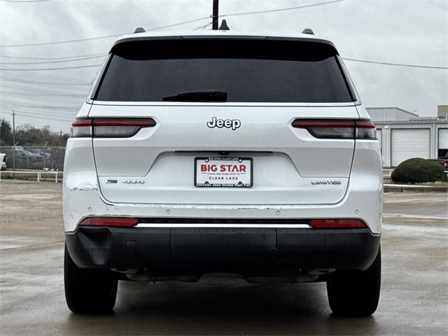 2021 Jeep Grand Cherokee L Limited White at Mac Haik CDJR North Houston