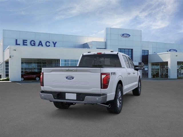 2025 Ford F-150 Lariat White at Wharton Ford