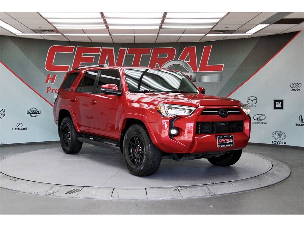 2022 Toyota 4Runner SR5 Premium Red at Classic Elite Chevrolet Sugar Land