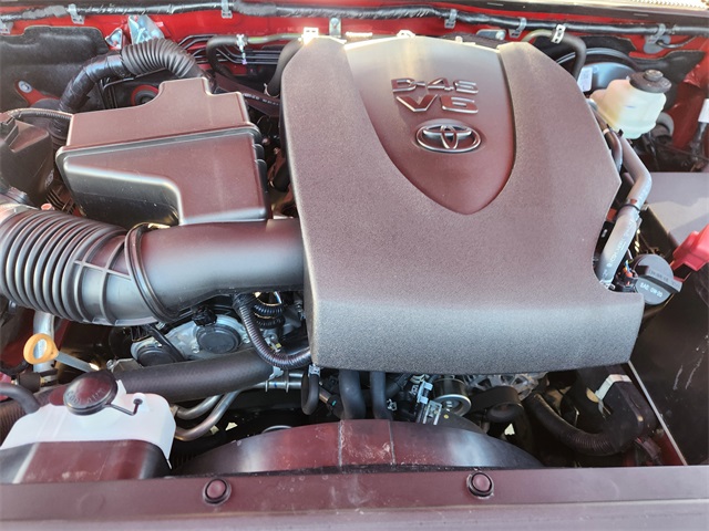 2022 Toyota Tacoma SR5 Red at Baytown Hyundai