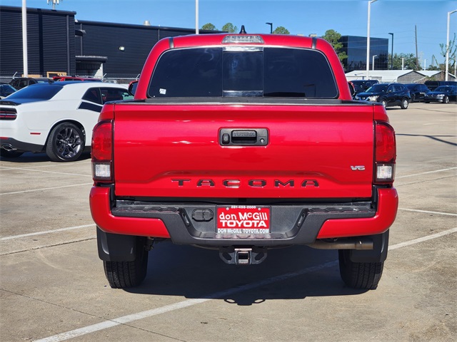 2022 Toyota Tacoma SR5 Red at Baytown Hyundai